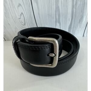 WOLFANT Full Grain Leather Belt Black Men,100% Italian Genuine Leather Sz 39-45